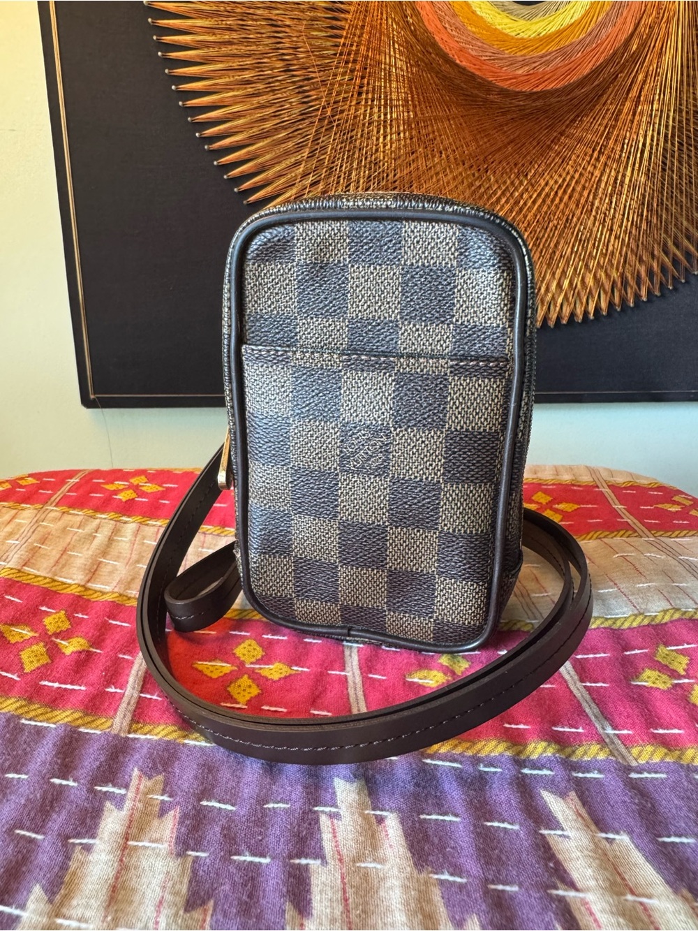 Louis Vuitton Damier Ebene Etui Okapi PM Crossbody or Belt Bag